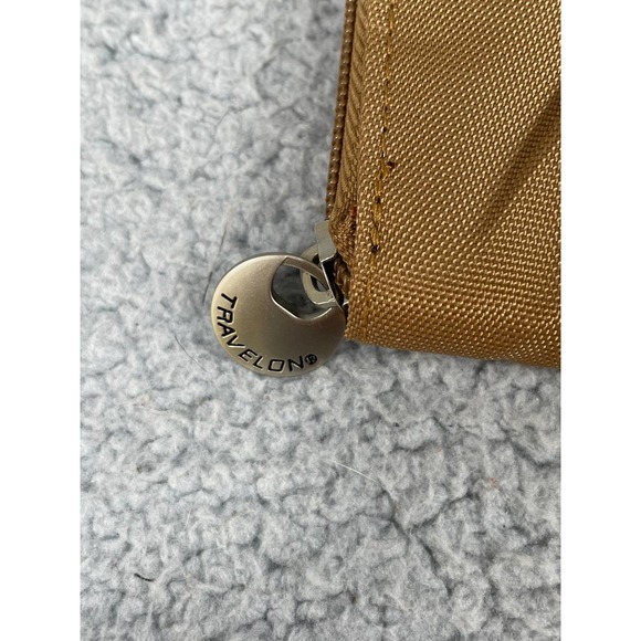 Travelon Tan Full Zip Wallet - Picture 5 of 7